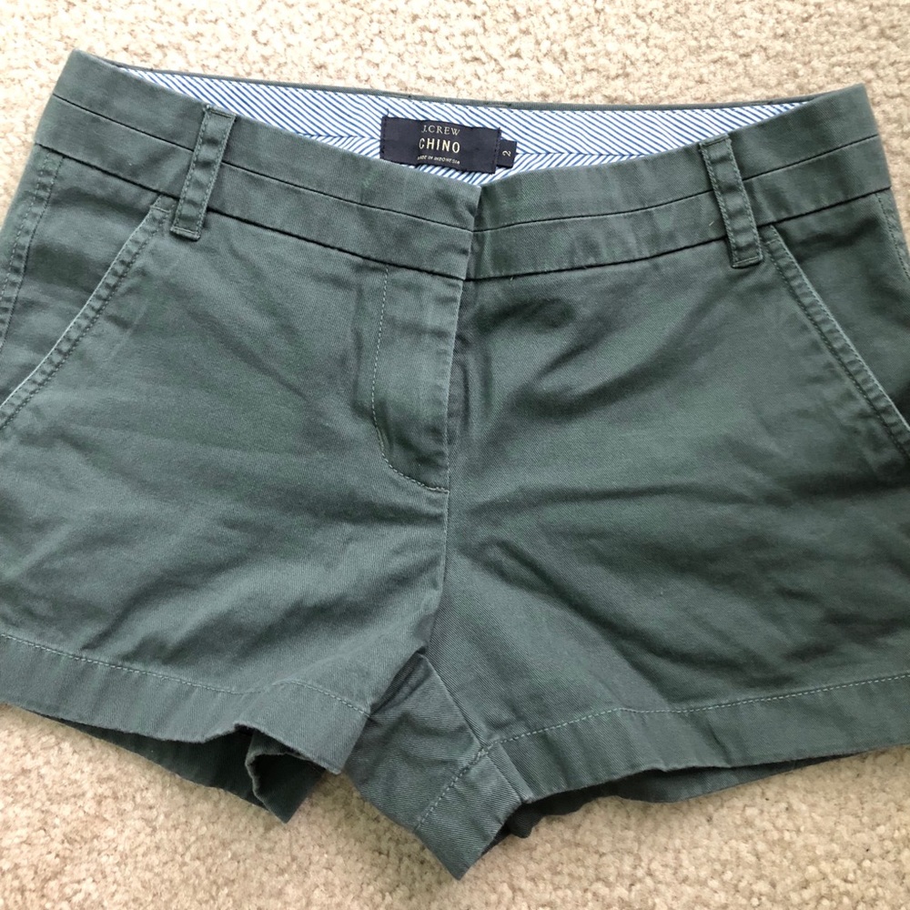 J crew Chino, green/grey